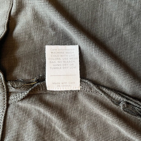 Brass Jersey Wrap Skirt in Vintage Black - Picture 13 of 14